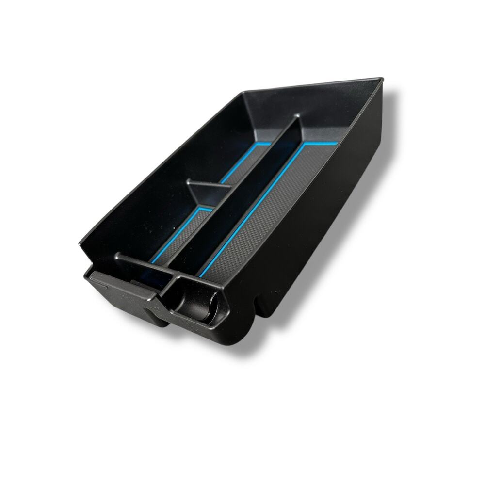 Center Console Armrest Organizer Ford Bronco Sport 21-25 Escape 20-25 Black Blue - Picture 2 of 4
